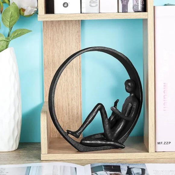 Music Décor Statue Guitar Figurine, Musician Sculpture Home Décor Musicians - Picture 5 of 6